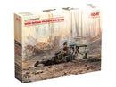 ICM35713 - 1/35 ICM WWI British Vickers MG Crew (Vickers MG & 2 figures)