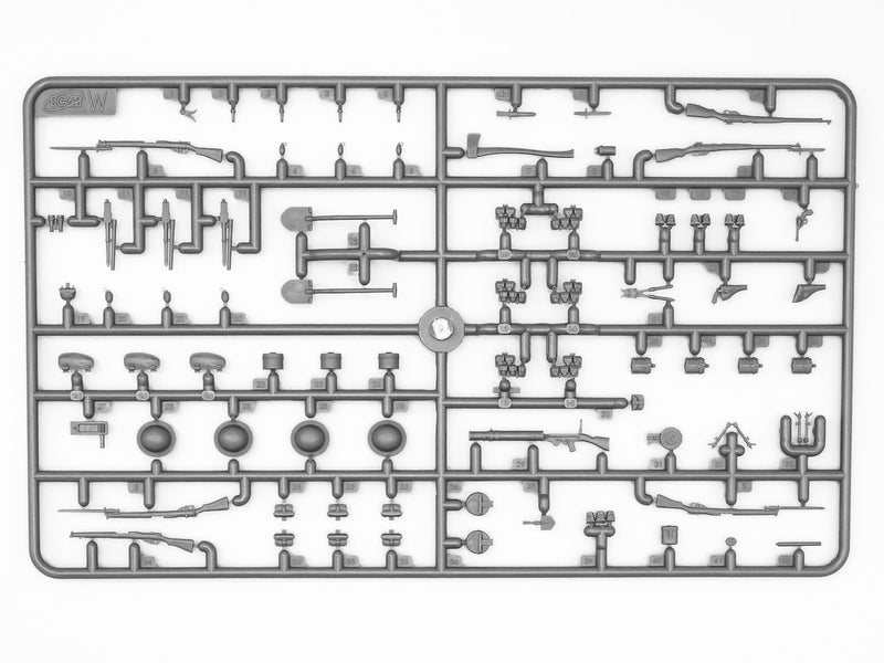 ICM35713 - 1/35 ICM WWI British Vickers MG Crew (Vickers MG & 2 figures)
