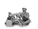 ICM35713 - 1/35 ICM WWI British Vickers MG Crew (Vickers MG & 2 figures)