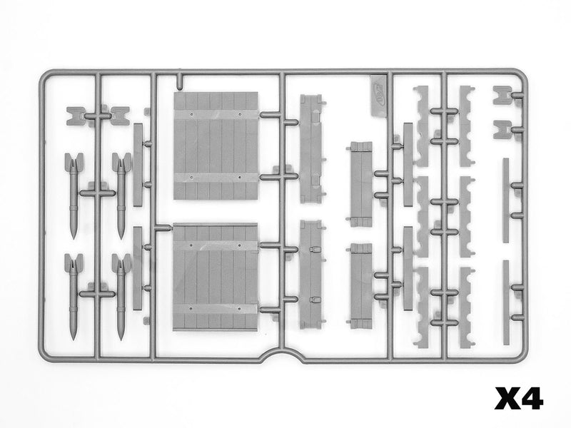 ICM35795 - 1/35 ICM RS-132 Ammunition Boxes (100% new molds)