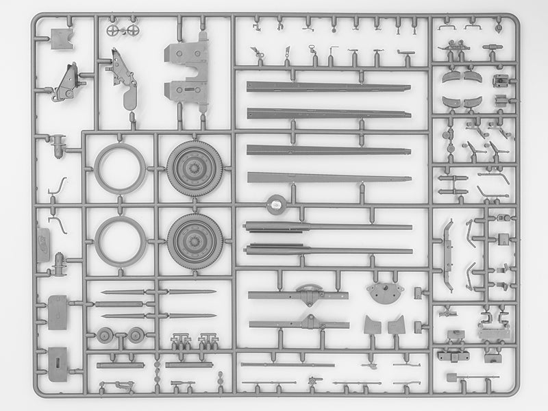 ICM35801 - 1/35 ICM 7,62 cm Pak 36(r) with German Crew (4 figures)