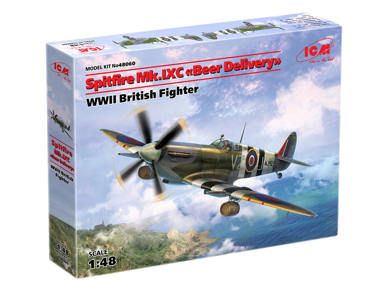 ICM48060 - 1/48 ICM Spitfire Mk.IXC "Beer Delivery", WWII British Fighter