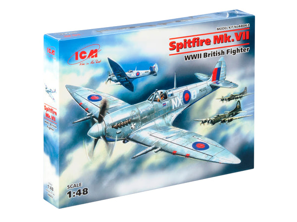 ICM48062 - 1/48 ICM Spitfire Mk.VII, WWII British Fighter