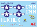 ICM48065 - 1/48 ICM Spitfire Mk.VIII, WWII USAAF Fighter