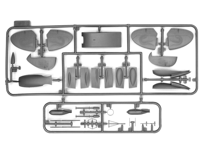 ICM48071 - 1/48 ICM Spitfire Mk.XVI, WWII British Fighter
