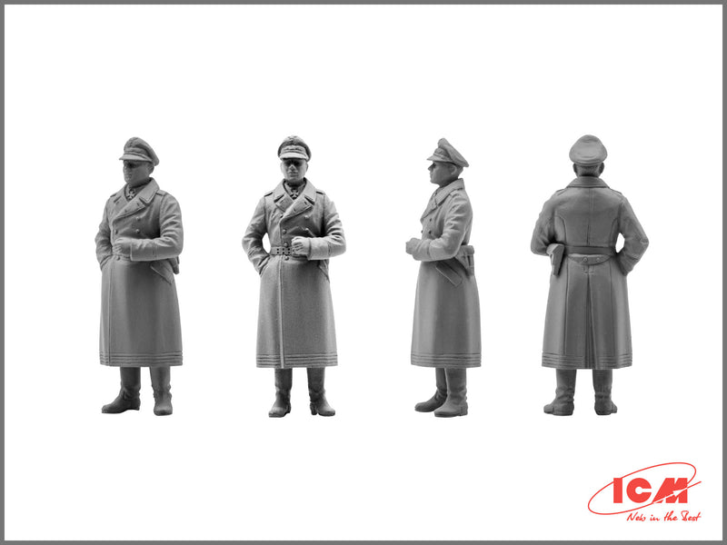 ICM48082 - 1/48 ICM German Luftwaffe Pilots and Ground Personnel (1939-1945)  (7 figures - 3 pilots, 4 mechanics)
