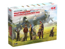 ICM48088 - 1/48 ICM USAAF Bomber Pilots and Ground Personnel (1944-1945)