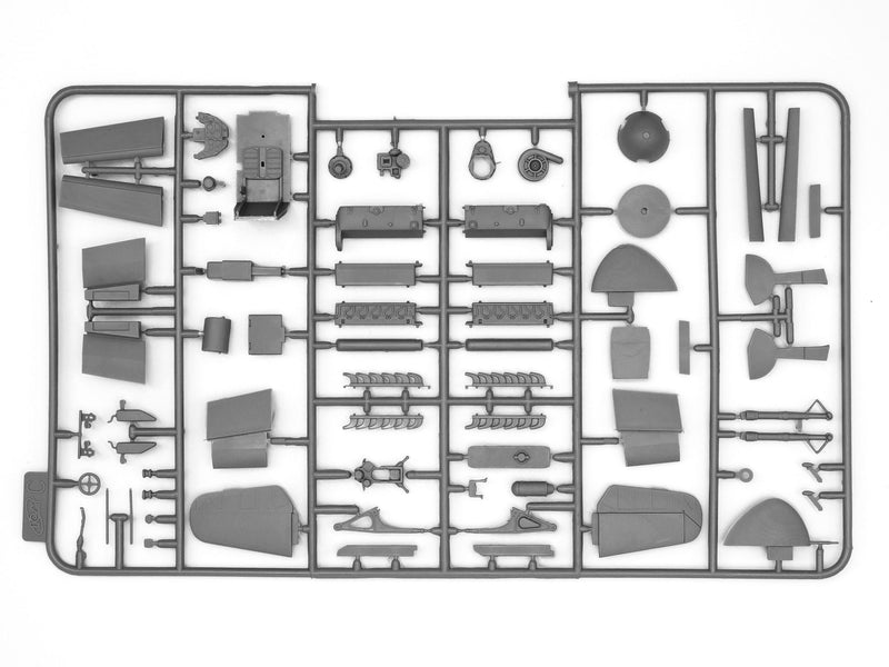 ICM48107 - 1/48 ICM Messerschmitt Bf 109F-4/R6, WWII German Fighter