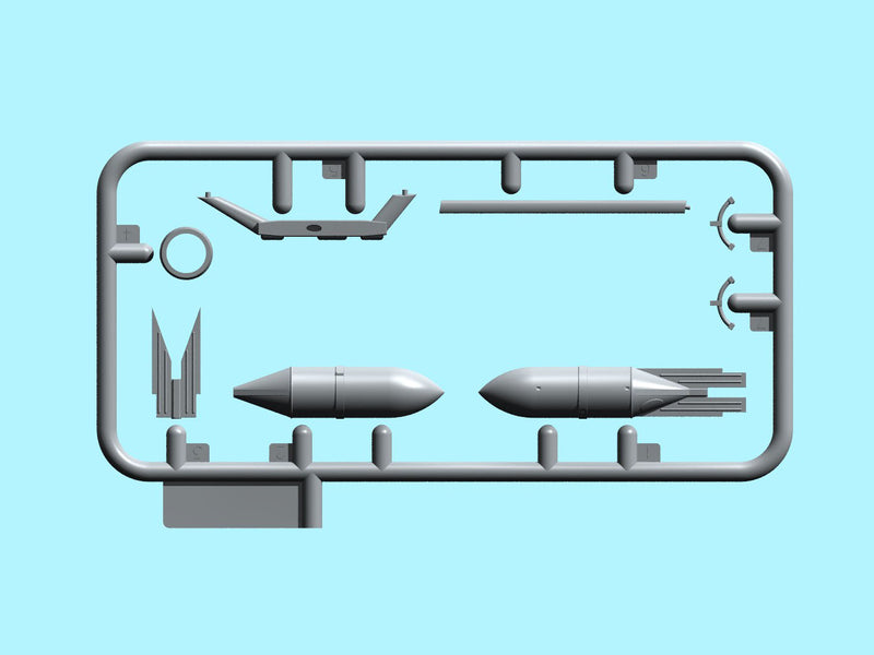 ICM48213 - 1/48 ICM Hs 126A-1 with bomb rack, Condor Legion Reconnaissance Plane