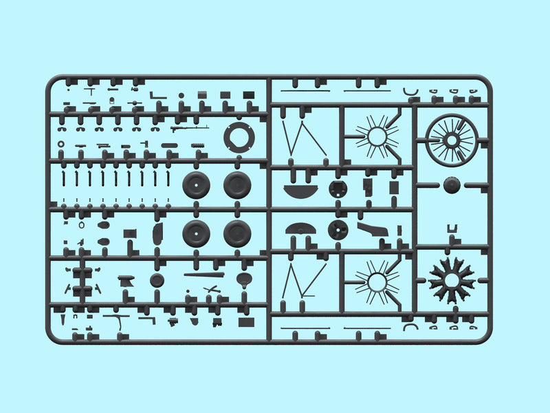 ICM48213 - 1/48 ICM Hs 126A-1 with bomb rack, Condor Legion Reconnaissance Plane