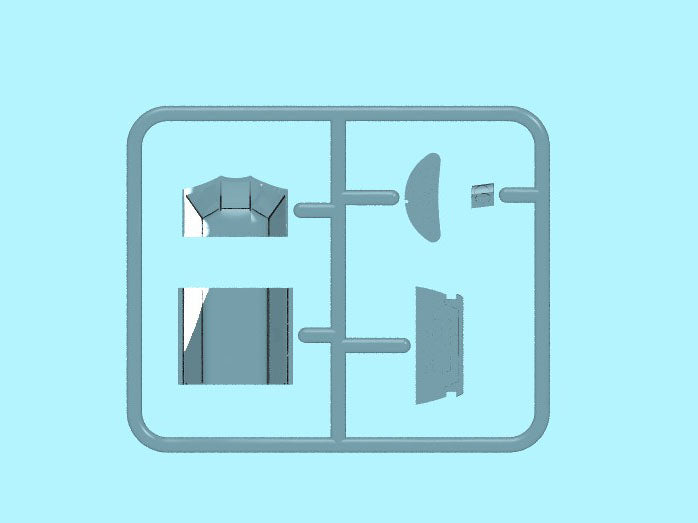 ICM48213 - 1/48 ICM Hs 126A-1 with bomb rack, Condor Legion Reconnaissance Plane