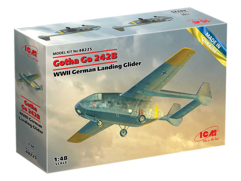 ICM48225 - 1/48 ICM Gotha Go 242B WWII German Landing Glider Plastic Model Kit