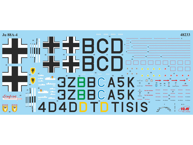 ICM48233 - 1/48 ICM Ju 88A-4, WWII German Bomber