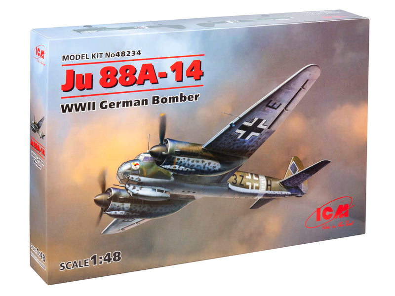 ICM48234 - 1/48 ICM Ju 88A-14, WWII German Bomber