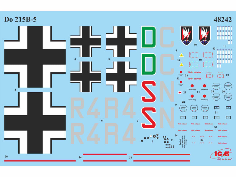 ICM48242 - 1/48 ICM Do 215 B-5, WWII German Night Fighter