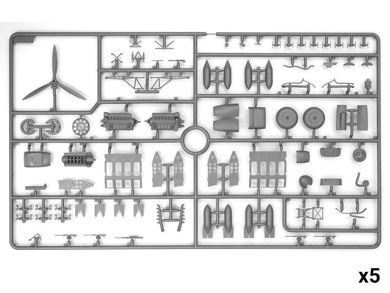 ICM48260 - 1/48 ICM He 111Z-1 Zwilling, WWII German Glider Tug