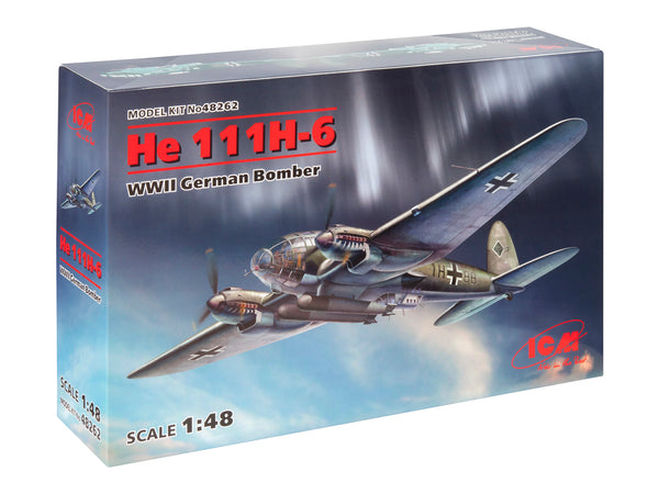 ICM48262 - 1/48 ICM He 111H-6, WWII German Bomber