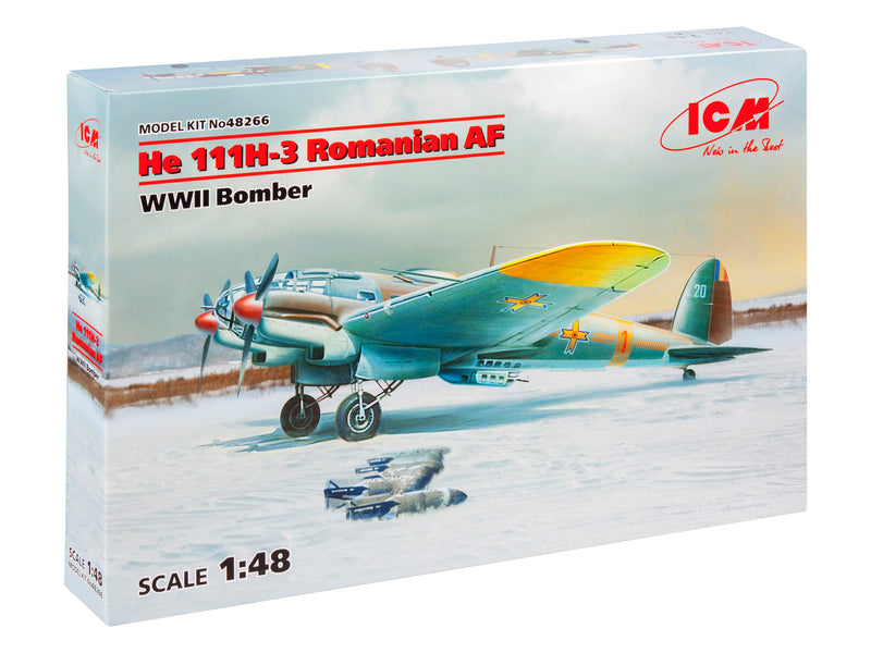 ICM48266 - 1/48 ICM He 111H-3 Romanian AF, WWII Bomber