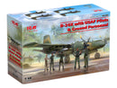 ICM48280 - 1/48 ICM B-26K with USAF Pilots & Ground Personnel