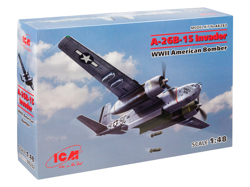 ICM48282 - 1/48 ICM A-26B-15 Invader, WWII American Bomber