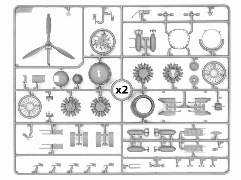 ICM48285 - 1/48 ICM A-26B Invader Pacific War Theater WWII American Bomber