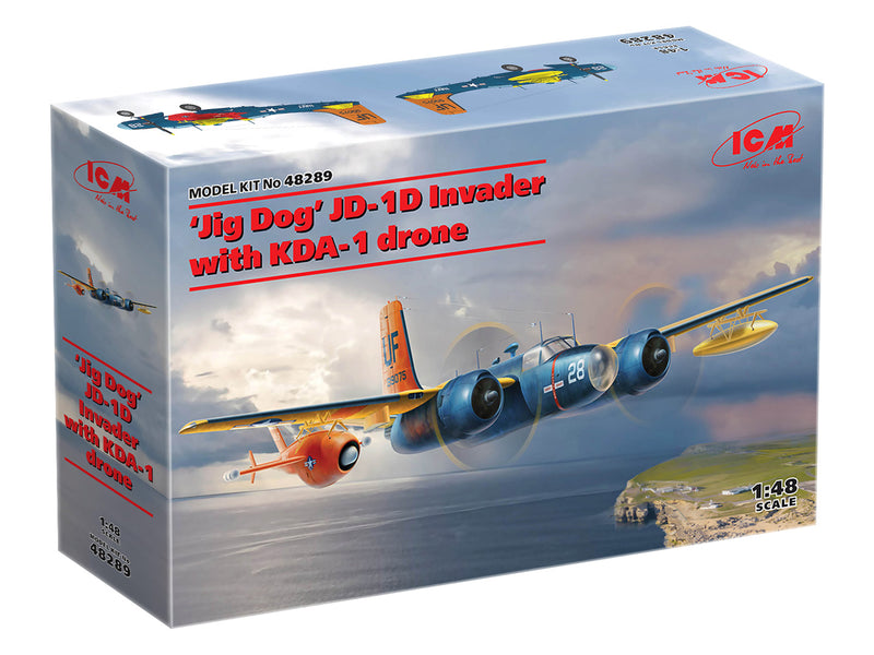 ICM48289 - 1/48 ICM Jig Dog JD-1D Invader With KDA-1 Drone