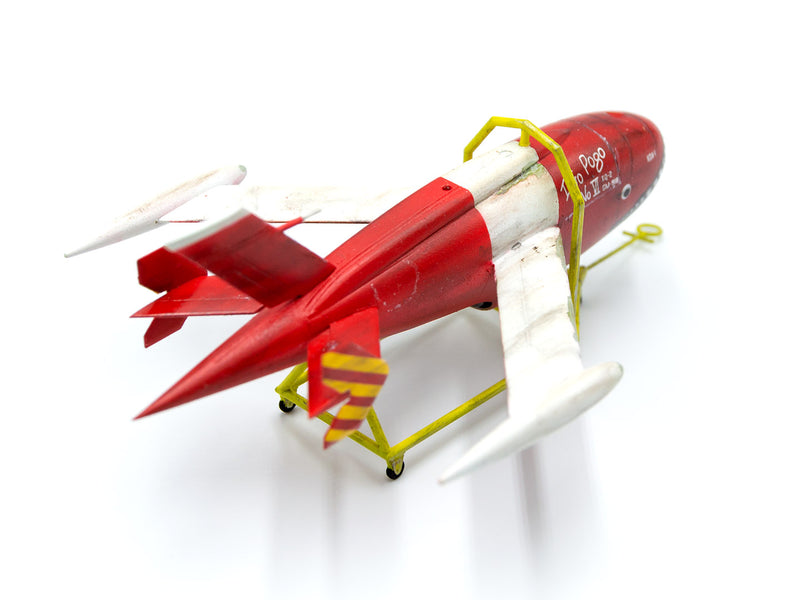 ICM48400 - 1/48 ICM Q-2A (AQM-34B) Firebee with trailer (1 airplane and trailer)