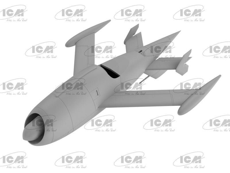 ICM48402 - 1/48 ICM Q-2A (XM-21, KDA-1) Firebee, US Drone (2 airplanes and pilons) (100% new molds)