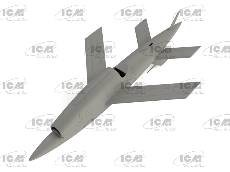 ICM48403 - 1/48 ICM Q-2C (BQM-34A) Firebee, US Drone (2 airplanes and pilons) (100% new molds)