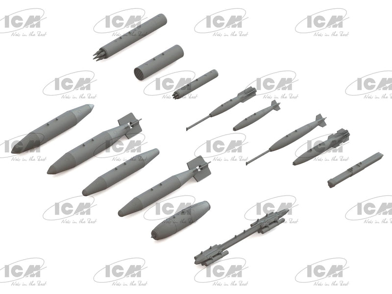 ICM48406 - 1/48 ICM US Aviation Armament (100% new molds)