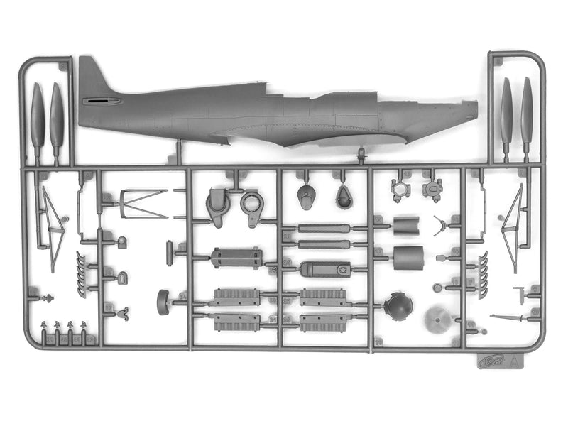 ICM48801 - 1/48 ICM Spitfire Mk.IX with RAF Pilots and Ground Personnel