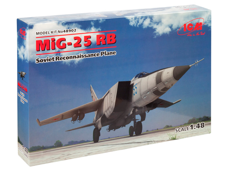 ICM48902 - 1/48 ICM MiG-25 RB, Soviet Reconnaissance Plane