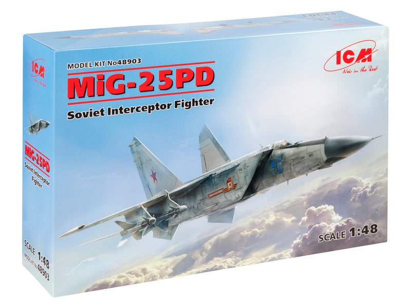 ICM48903 - 1/48 ICM MiG-25 PD, Soviet Interceptor Fighter