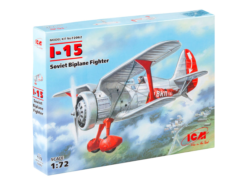 ICM72062 - 1/72 ICM I-15, Soviet Biplane Fighter