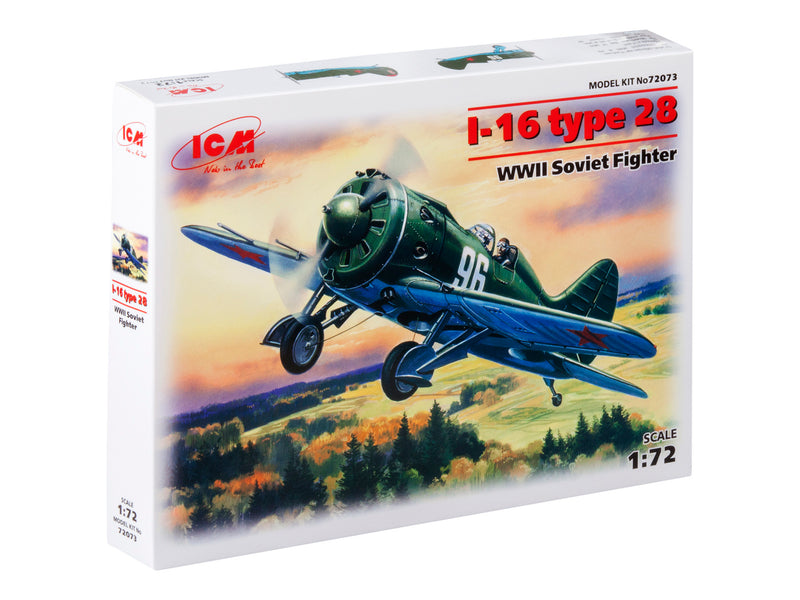 ICM72073 - 1/72 ICM I-16 type 28, WWII Soviet Fighter