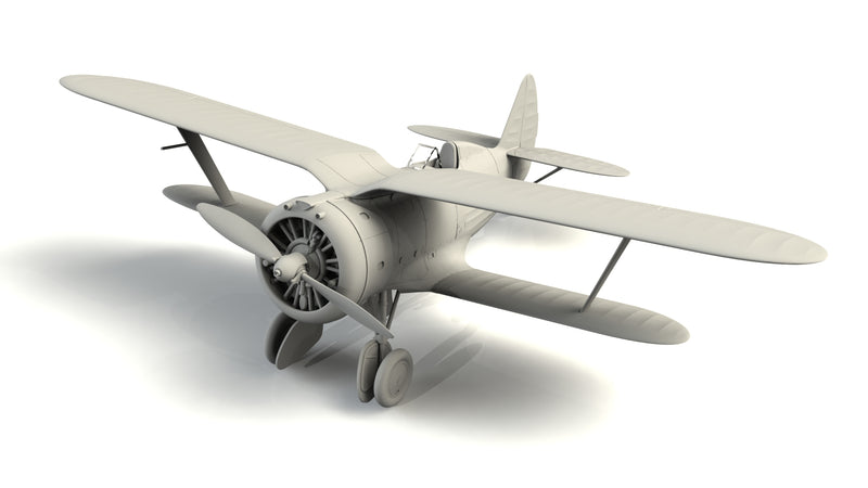 ICM72076 - 1/72 ICM I-153, WWII China Guomindang AF Fighter