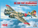 ICM72161 - 1/72 ICM SB 2M-100 "Katiushka", Spanish Air Force Bomber