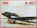 ICM72233 - 1/72 ICM He 70G-1, German Passenger Aircraft