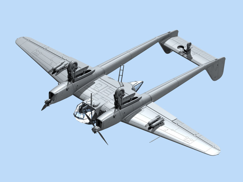 ICM72291 - 1/72 ICM FW 189A-1, WWII German Reconnaissance Plane