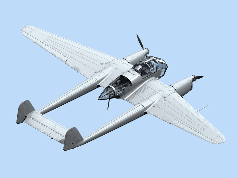 ICM72291 - 1/72 ICM FW 189A-1, WWII German Reconnaissance Plane