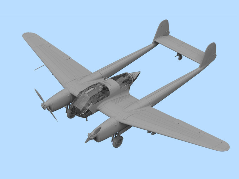 ICM72292 - 1/72 ICM FW 189A-2, WWII German Reconnaissance Plane