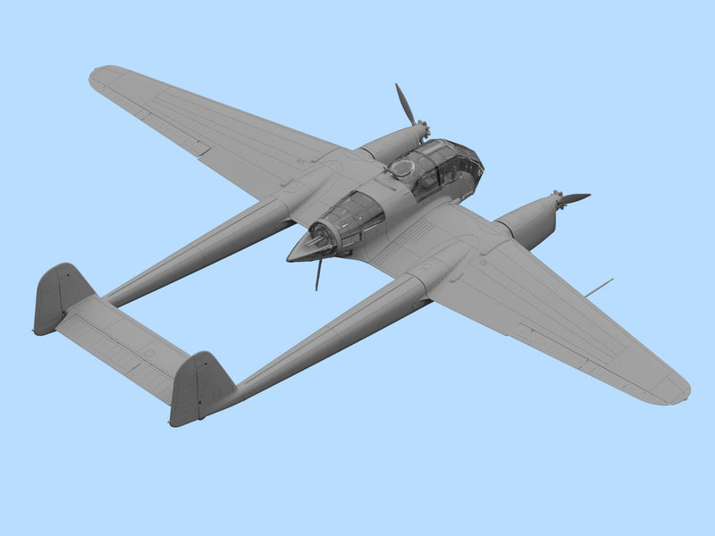 ICM72292 - 1/72 ICM FW 189A-2, WWII German Reconnaissance Plane