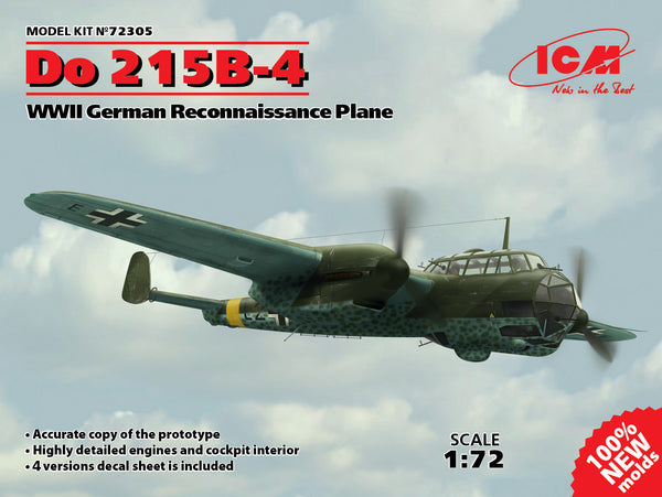 ICM72305 - 1/72 ICM Do 215B-4, WWII Reconnaissance Plane