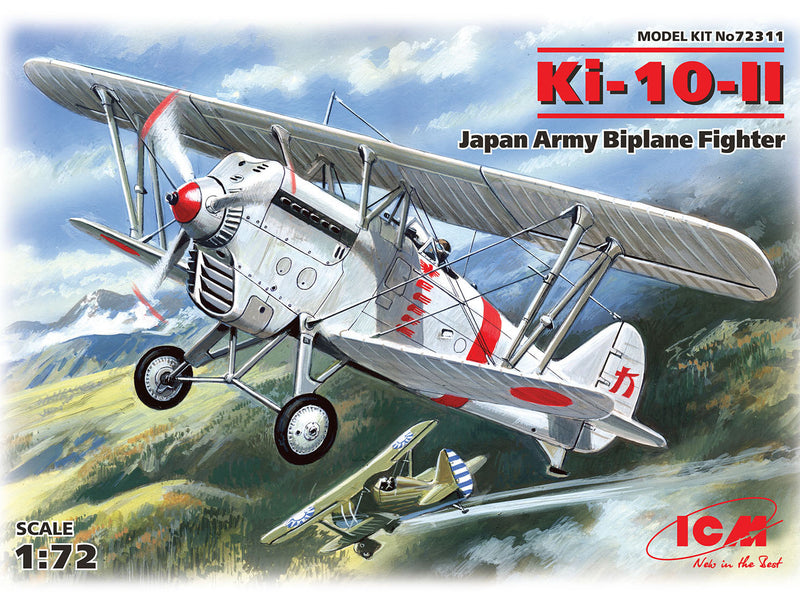 ICM72311 - 1/72 ICM Ki-10-II, Japan Army Biplane Fighter