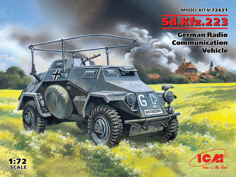 ICM72421 - 1/72 ICM Sd.Kfz.223, German Radio Communication Vehicle