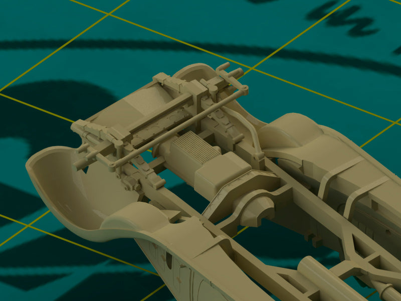 ICM72471 - 1/72 ICM G4 (1935 production), WWII German Staff Car,  snap fit/no glue