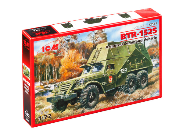 ICM72511 - 1/72 ICM BTR-152S, Armoured Command Vehicle
