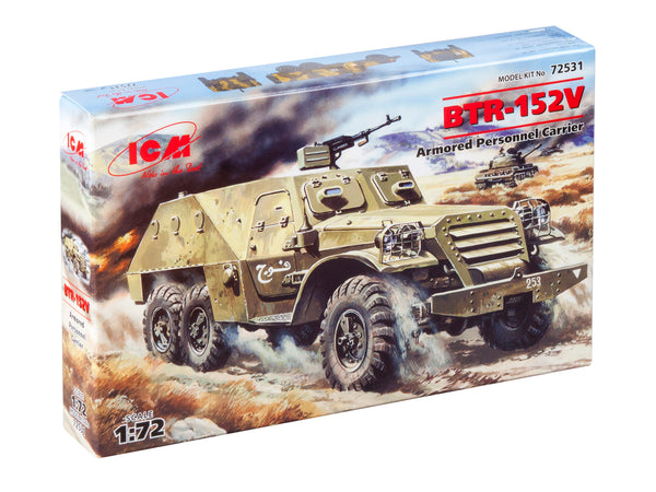 ICM72531 - 1/72 ICM BTR-152V, Armoured Personnel Carrier