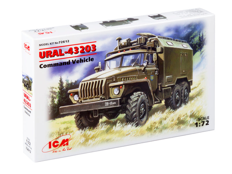 ICM72612 - 1/72 ICM URAL-43203, Command Vehicle