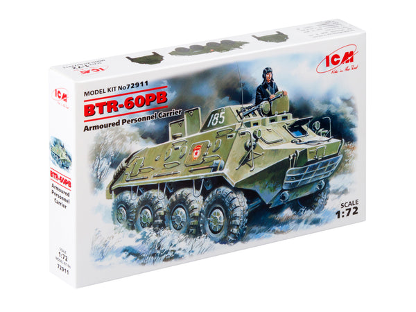 ICM72911 - 1/72 ICM BTR-60PB, Armoured Personnel Carrier